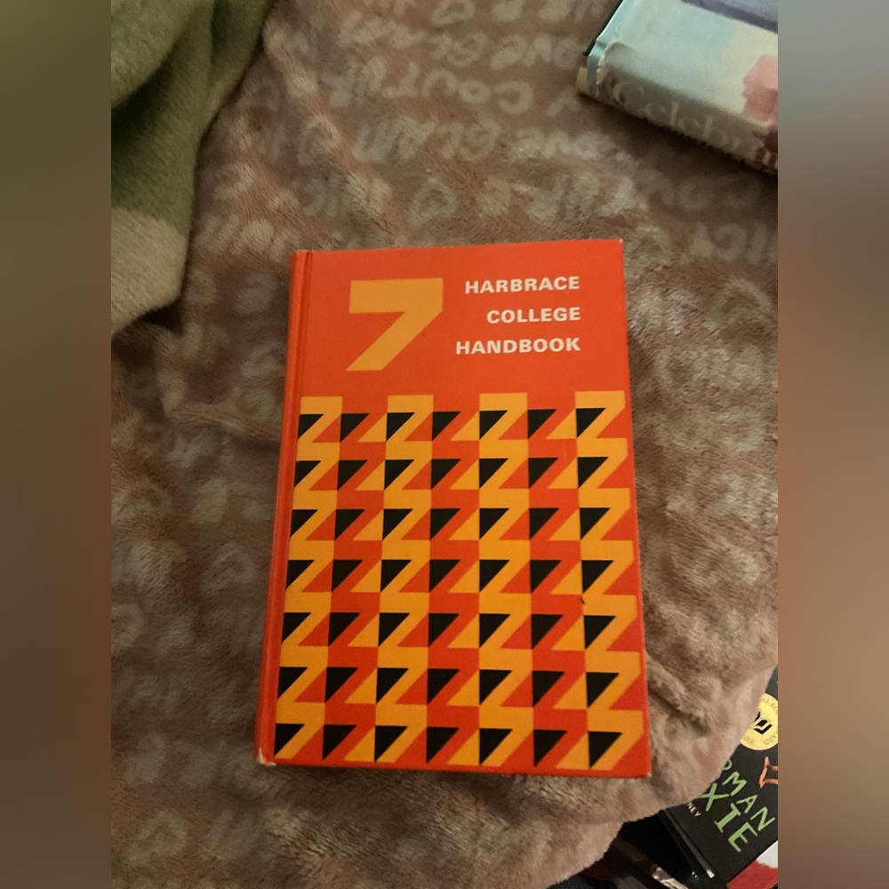 College Handbook - Orange Cover